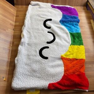 Good banana K' smiley rainbow blanket, 44x36